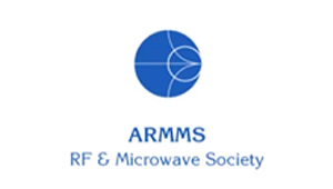 ARMMS RF & Microwave Society logo with a blue globe icon
